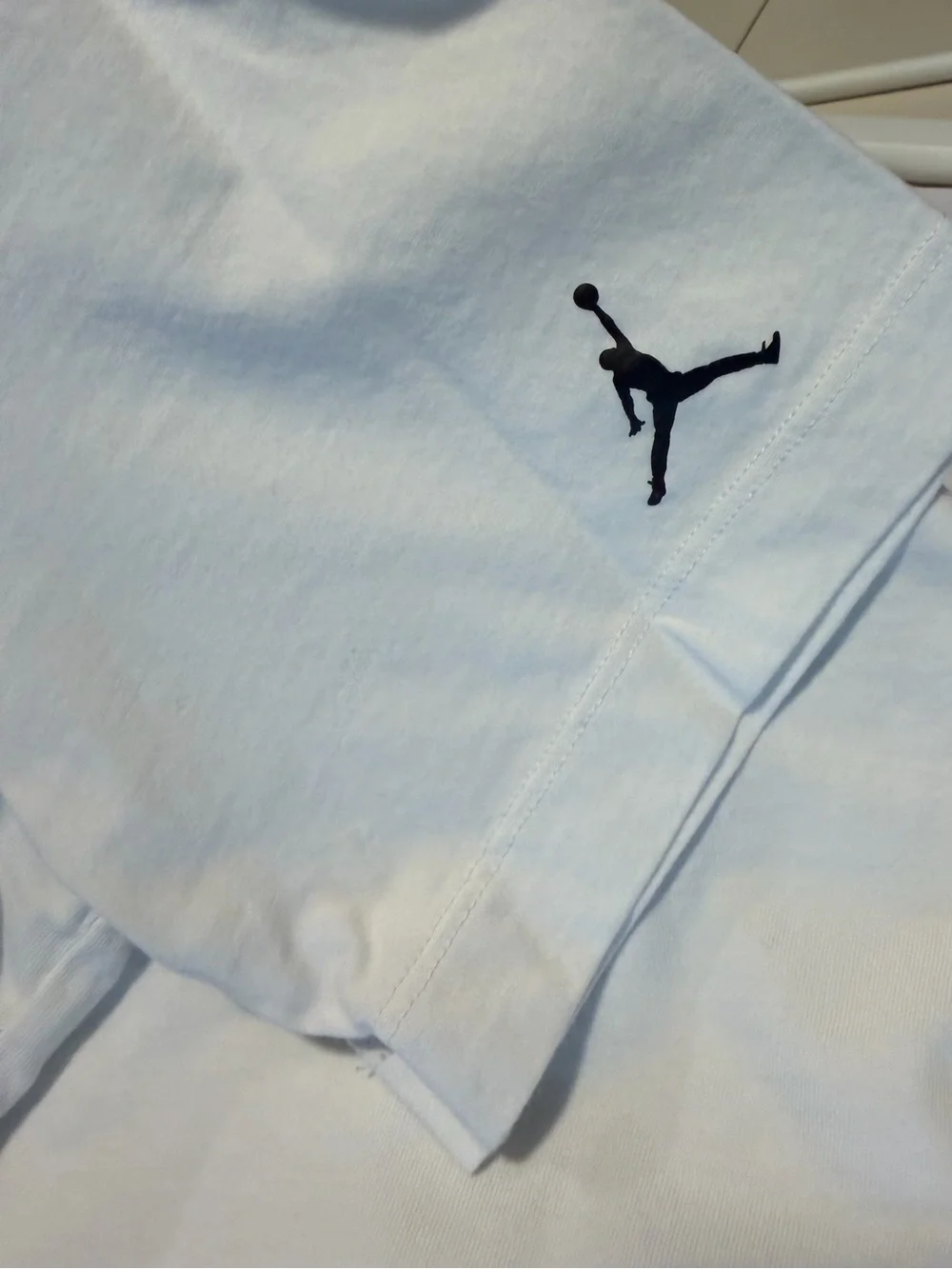 Jordan Brand “Word of Flight” Seoul Korea‎ Basketball Court Photo Tee White XL